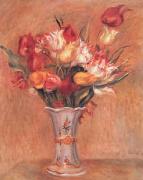 Pierre Renoir Tulipes oil on canvas